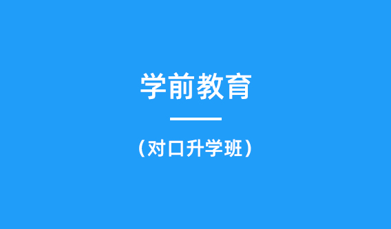 学前教育专业